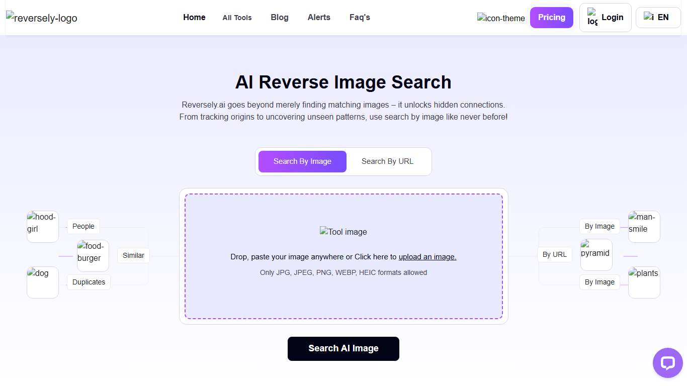 Reversely.ai - AI Reverse Image Search